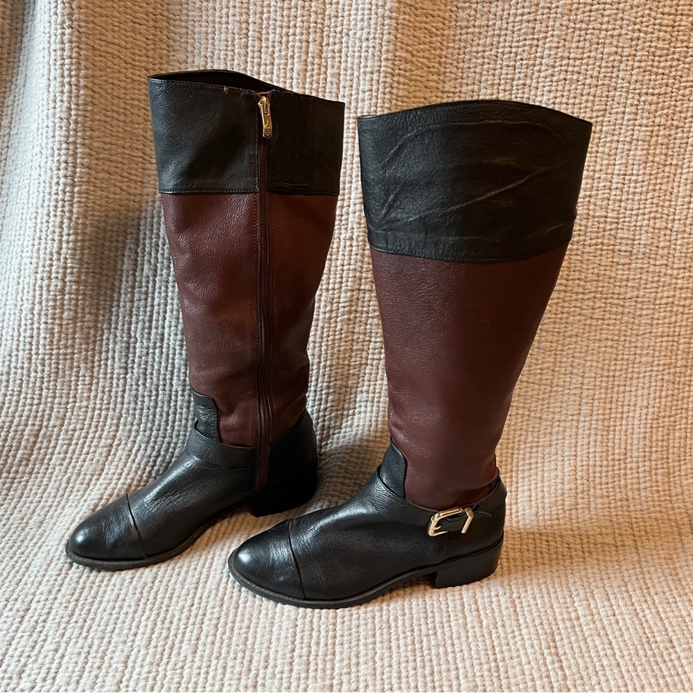 Vince Camuto Two-Toned Leather Boot - Size 9M